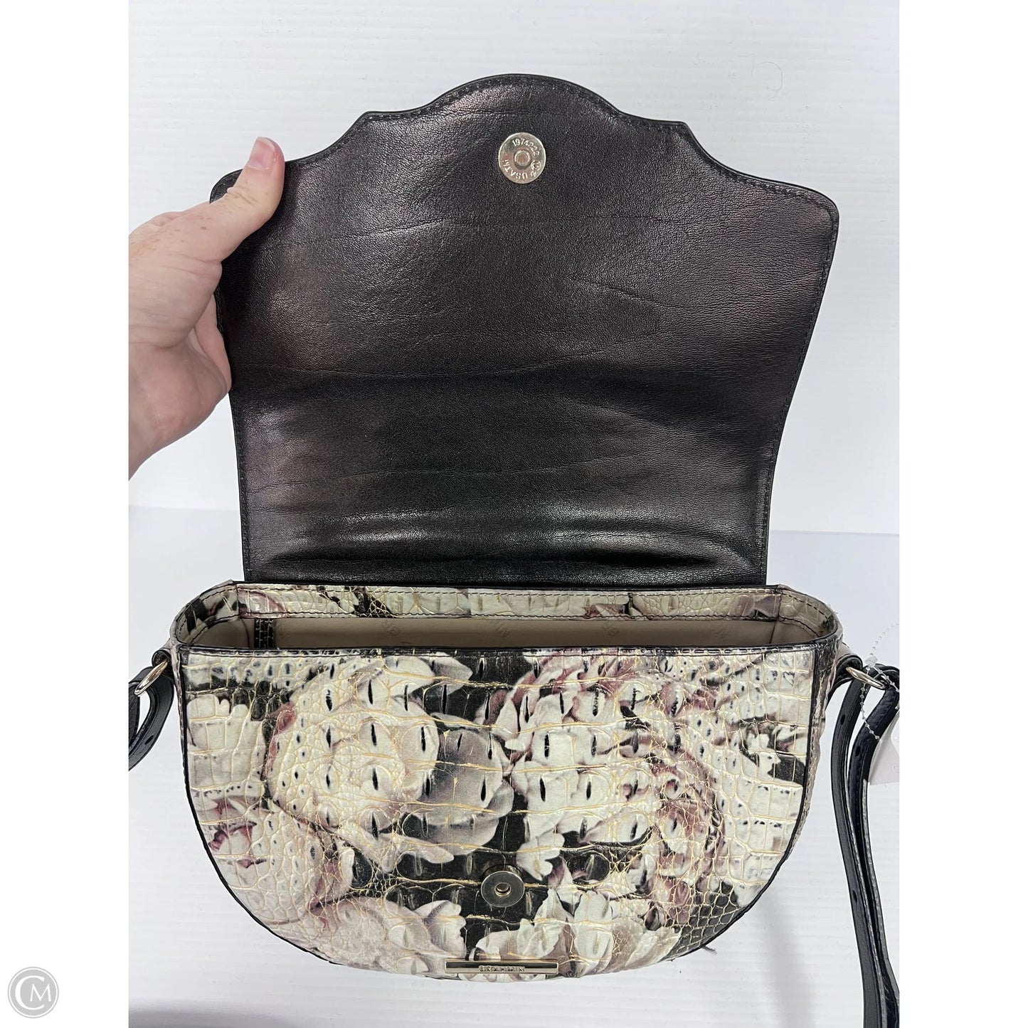 Crossbody Designer By Brahmin, Size: Small