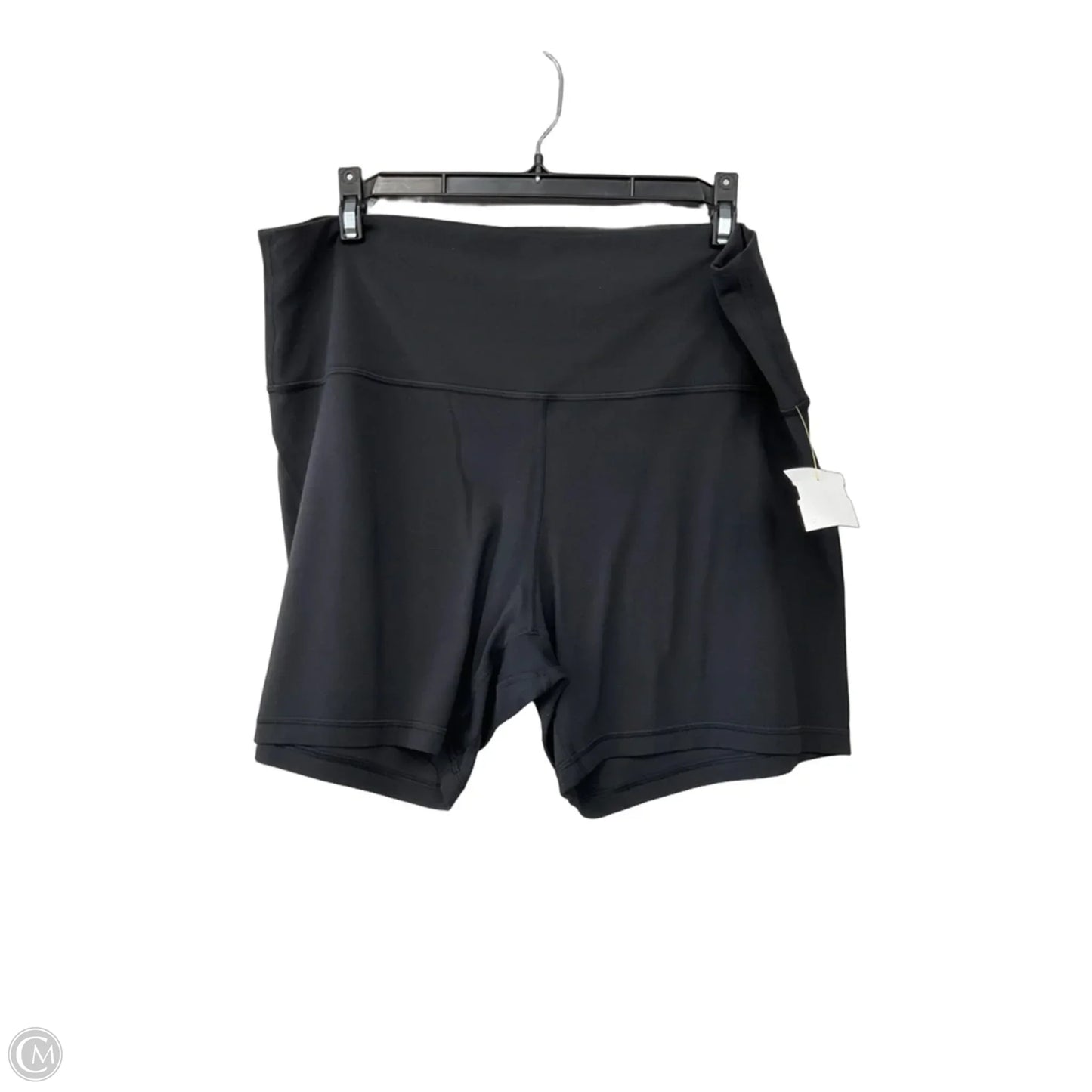 Athletic Shorts By Lululemon In Black, Size: 16