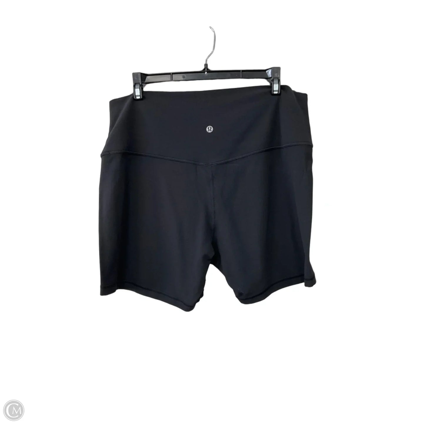Athletic Shorts By Lululemon In Black, Size: 16