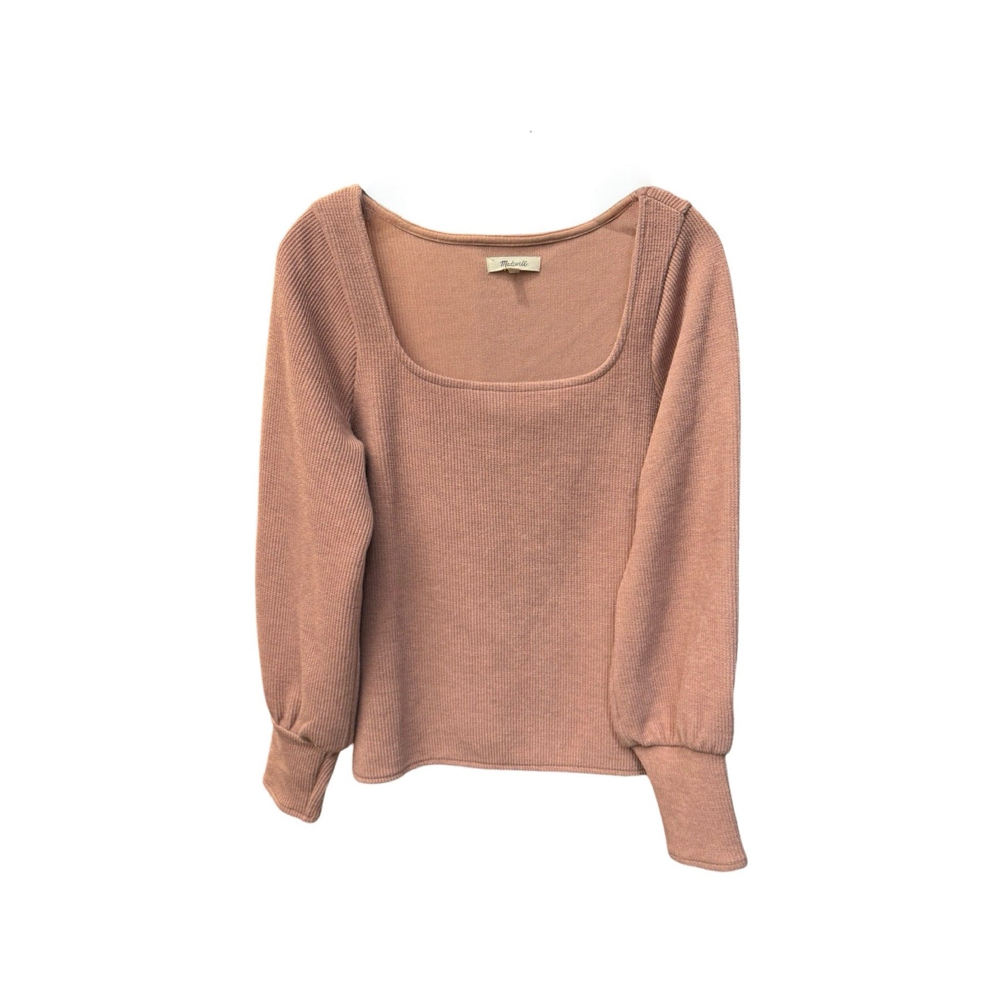 Top Long Sleeve By Madewell In Mauve, Size: M