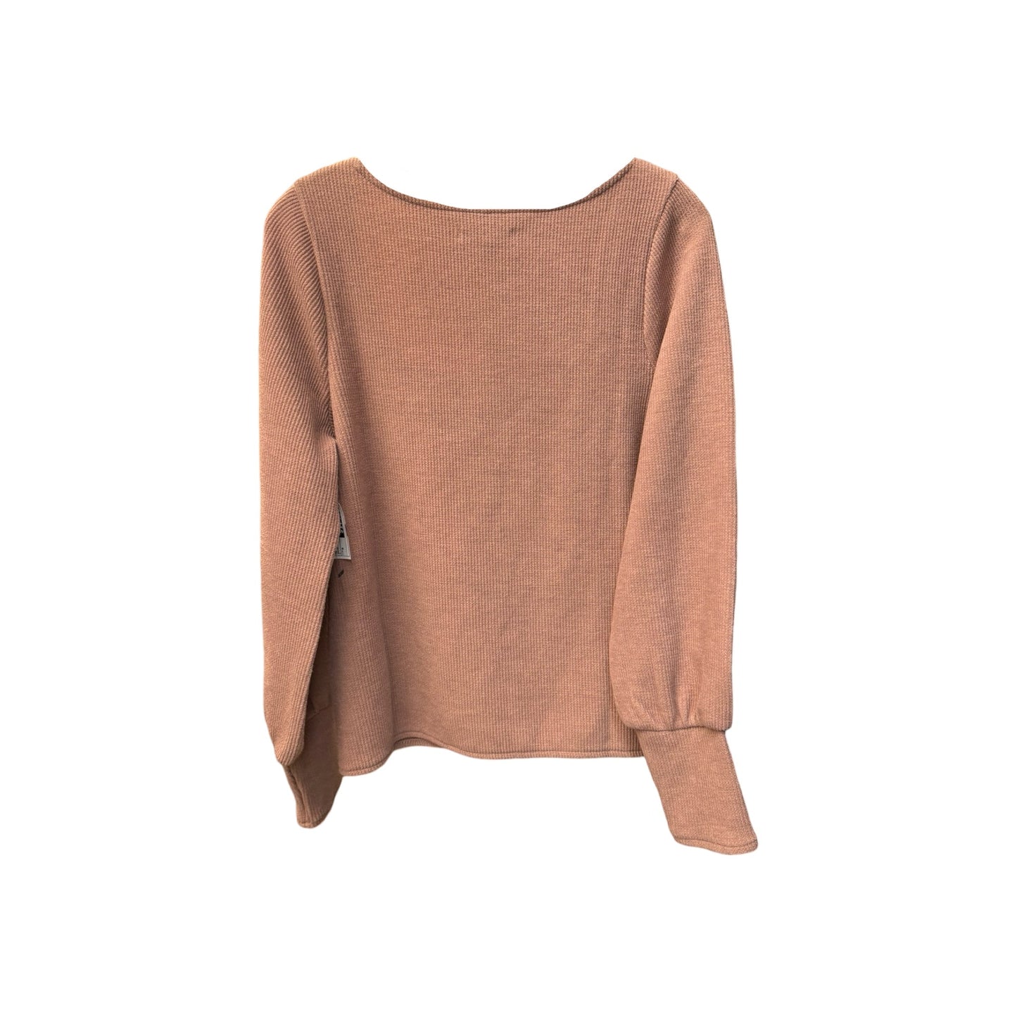 Top Long Sleeve By Madewell In Mauve, Size: M