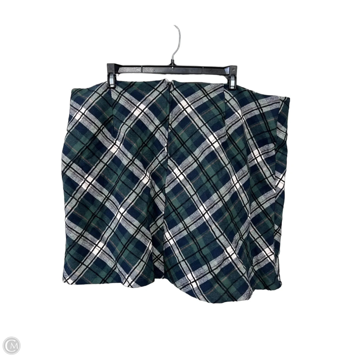 Skirt Mini & Short By Arula In Plaid Pattern, Size: 2x