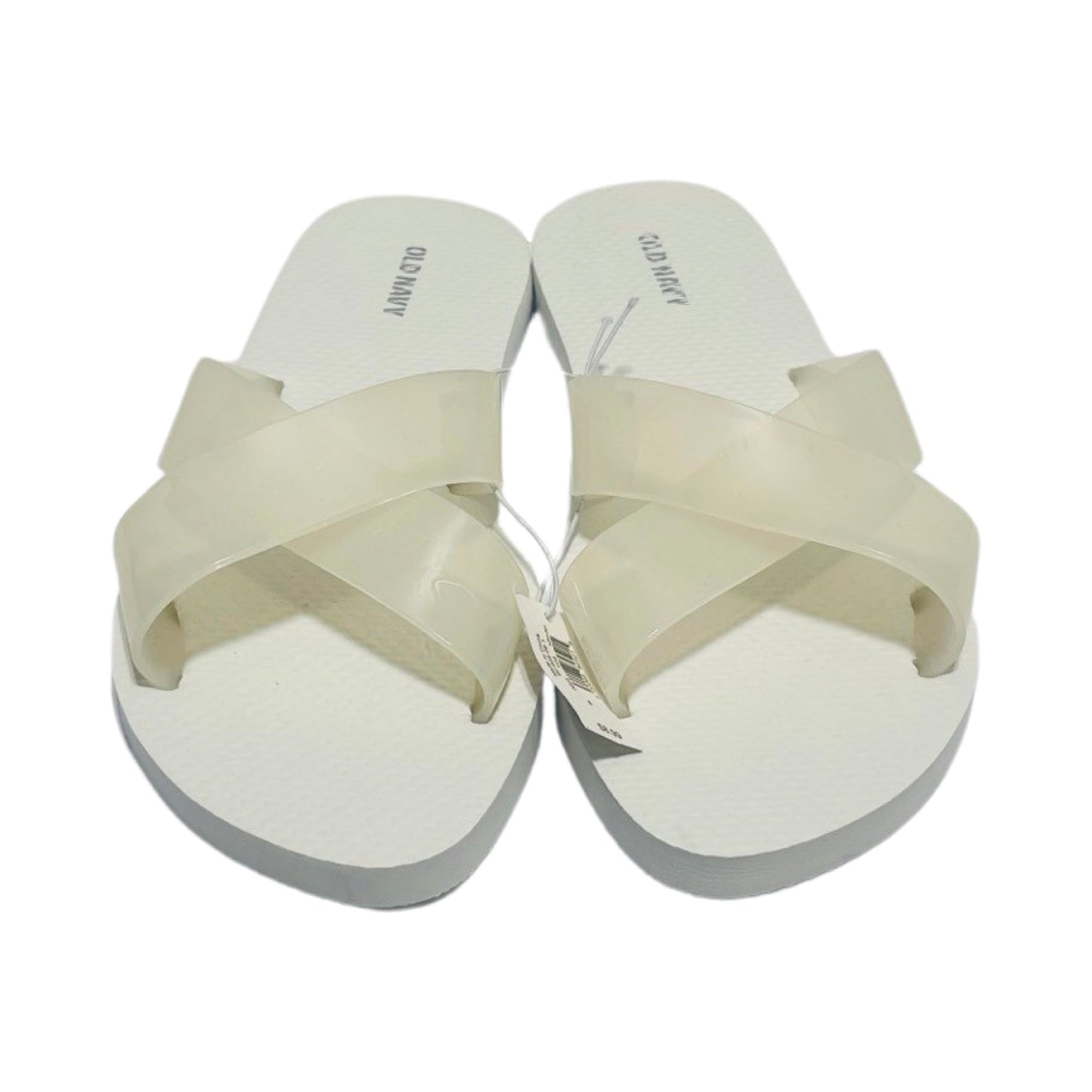 NWT White Sandals Flip Flops By Old Navy  Size: 8