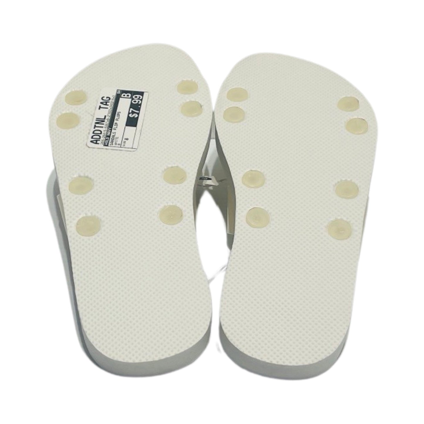 NWT White Sandals Flip Flops By Old Navy  Size: 8