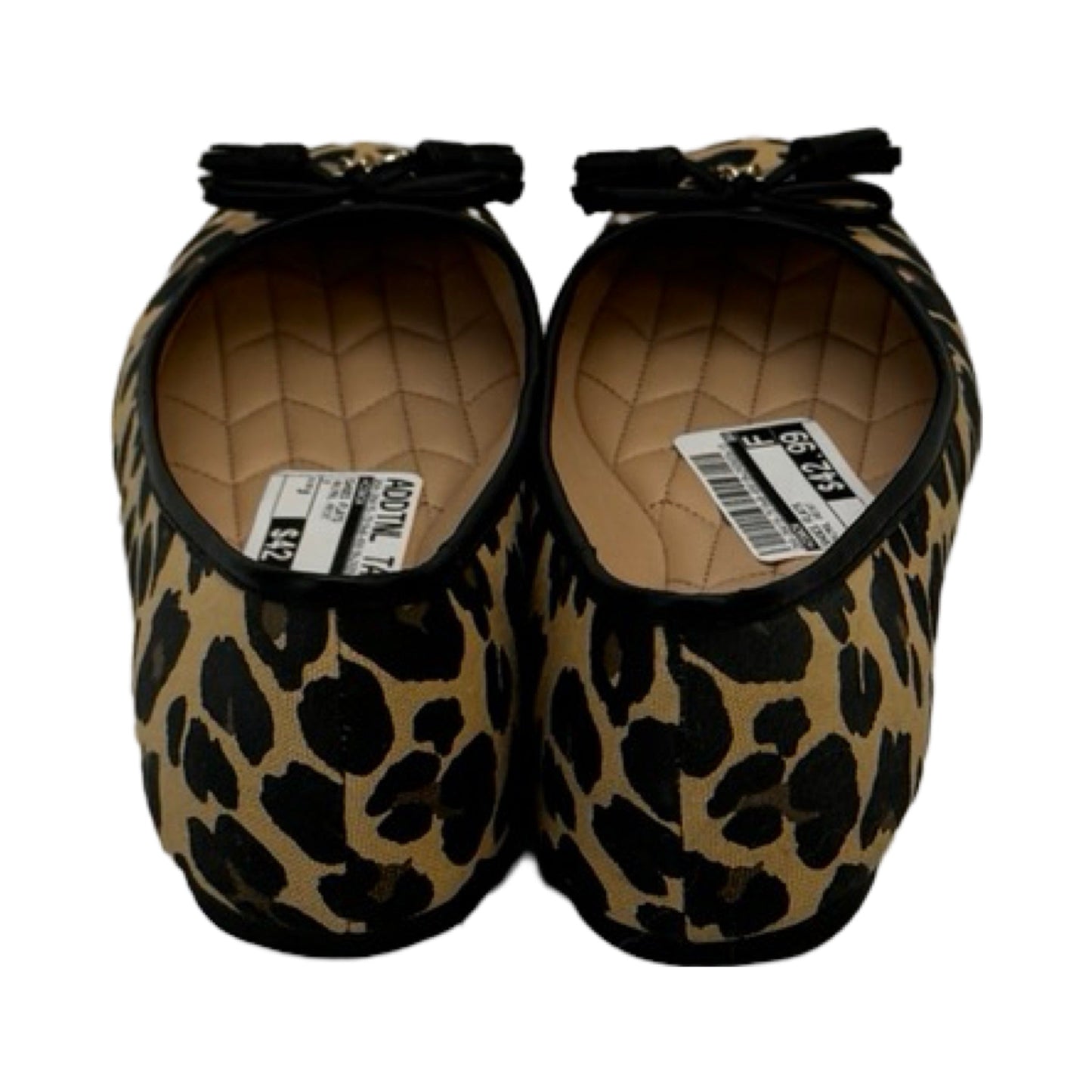 Animal Print Shoes Flats Designer Coach, Size 9
