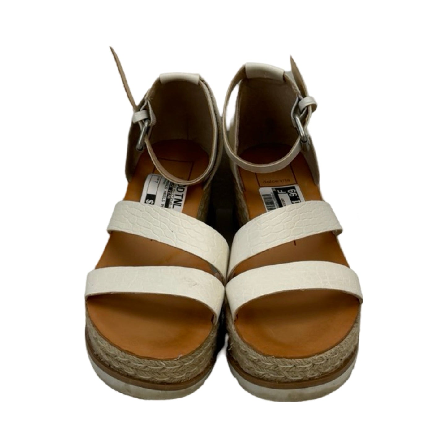Brown Sandals Heels Platform Dolce Vita, Size 7