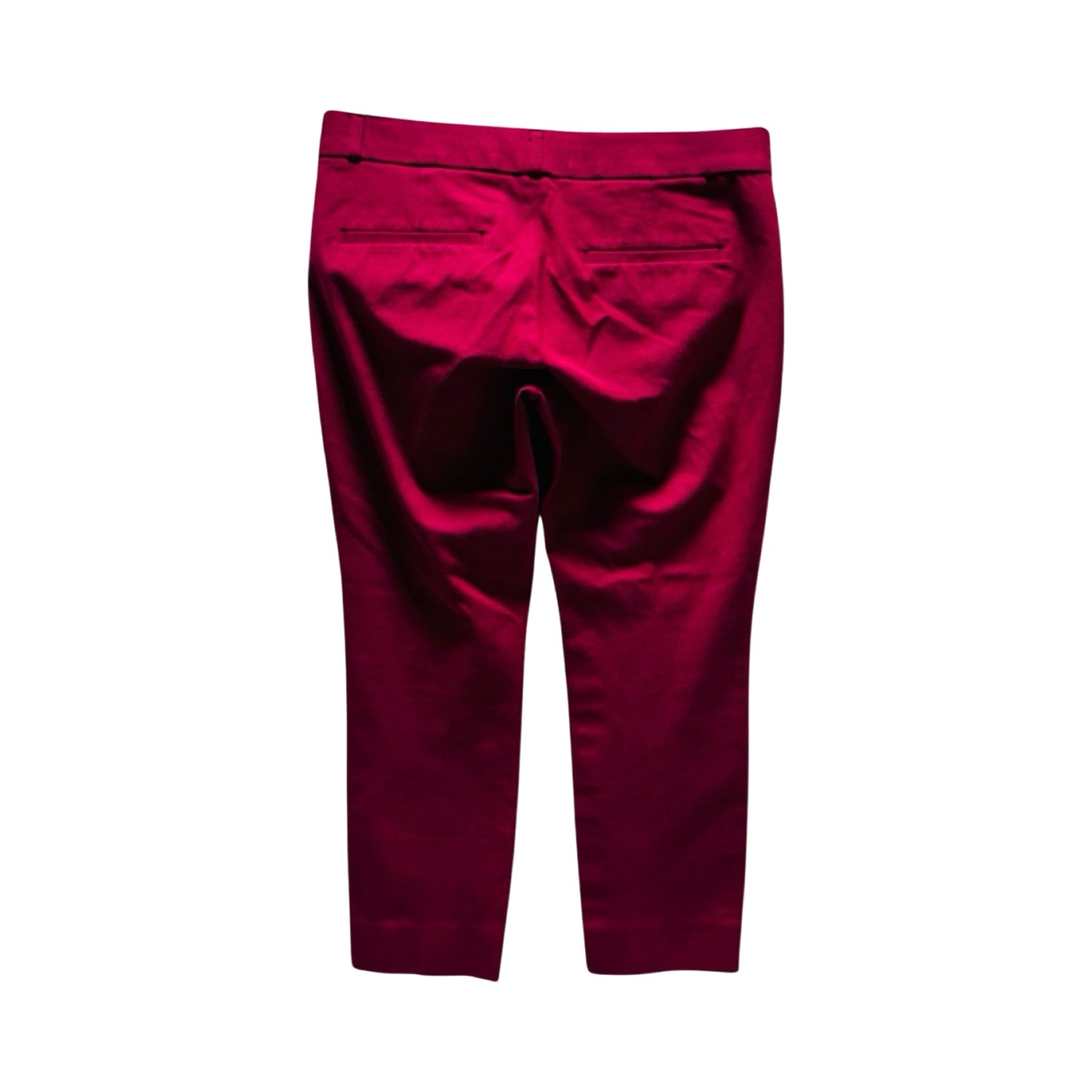 Dark Pink Cropped Pants Work/Dress By Banana Republic  Size: 4