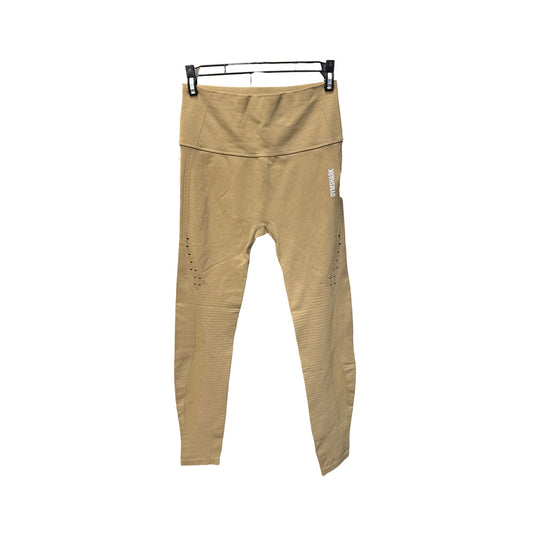 Athletic Pants 2pc By Gym Shark In Tan, Size: M