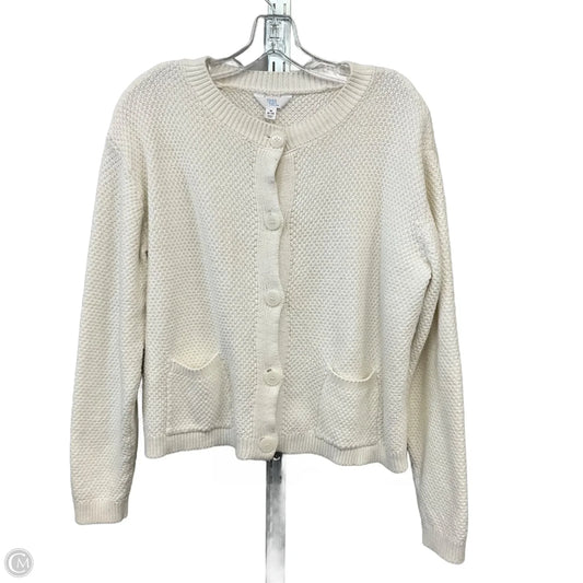 Cardigan By Time And Tru In White, Size: M