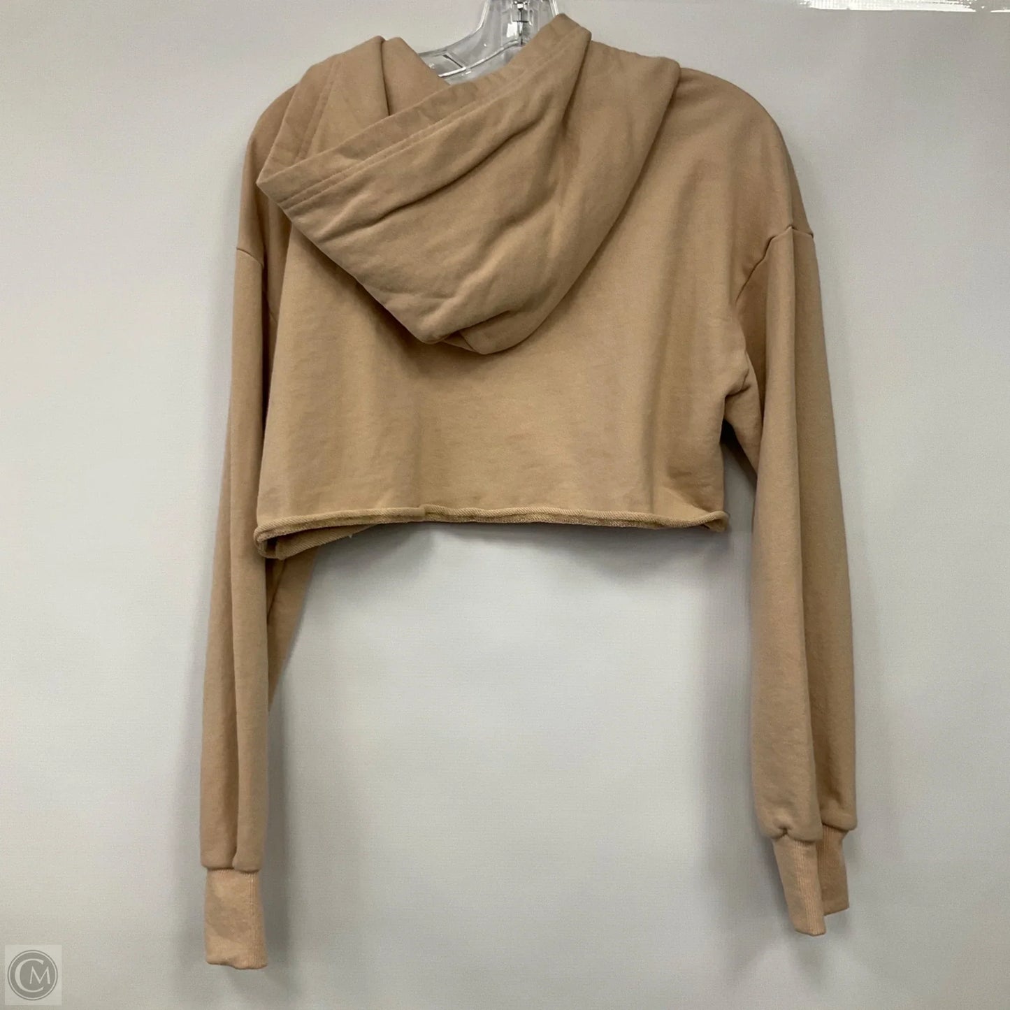Sweatshirt Hoodie By The Native One In Tan, Size: S