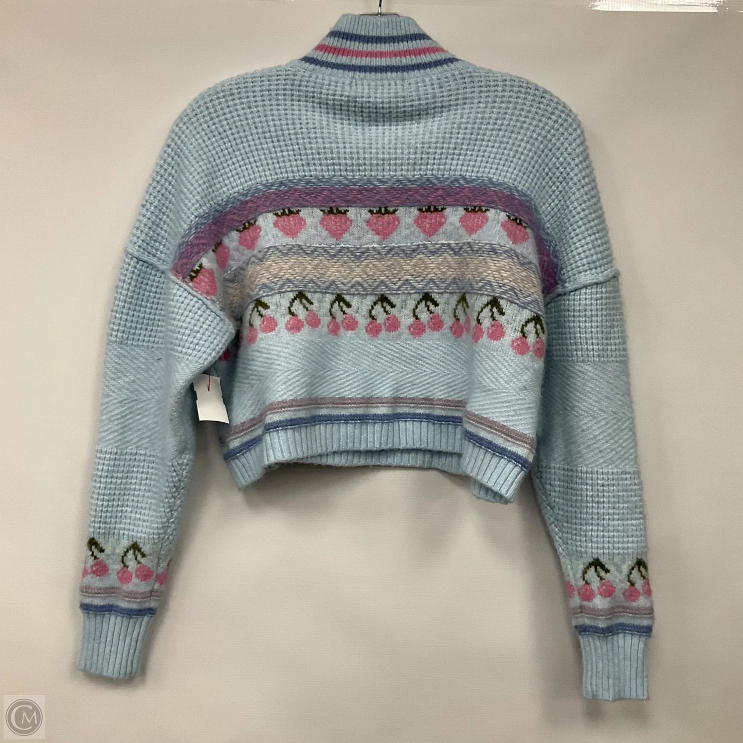 Sweater By Sugar Moon In Blue, Size: L