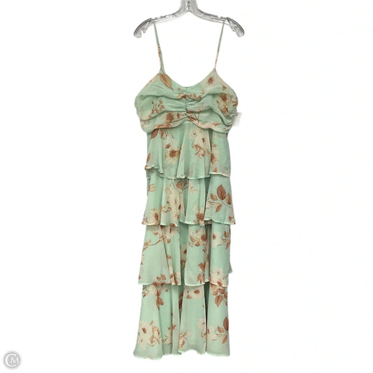 Dress Casual Midi By A New Day In Floral Print, Size: Xl