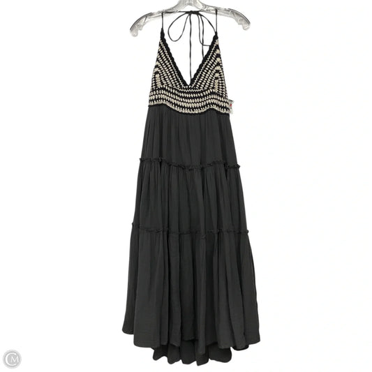 Dress Casual Maxi By Lucky Brand In Grey, Size: M