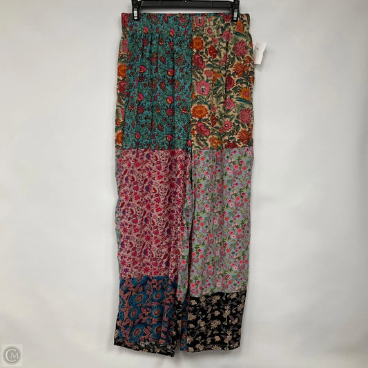 Pants Wide Leg By Natural Life In Multi-colored, Size: L