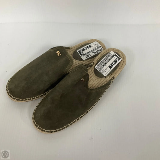 Shoes Flats By Michael By Michael Kors In Green, Size: 6.5
