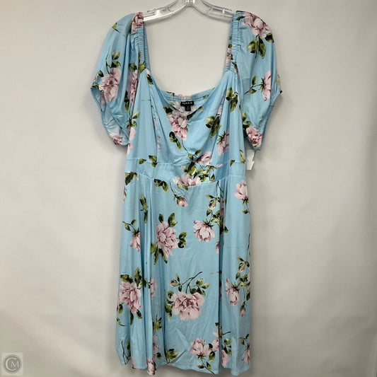 Dress Casual Short By Torrid In Blue, Size: 2x