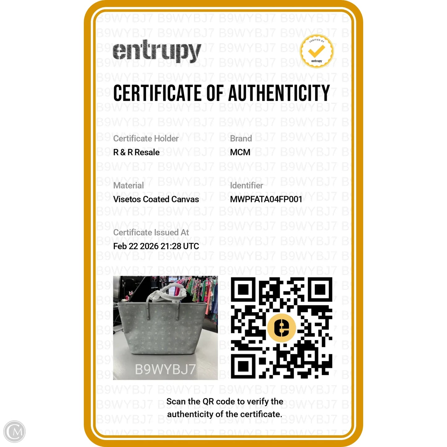 Handbag Luxury Designer By Mcm, Size: Large