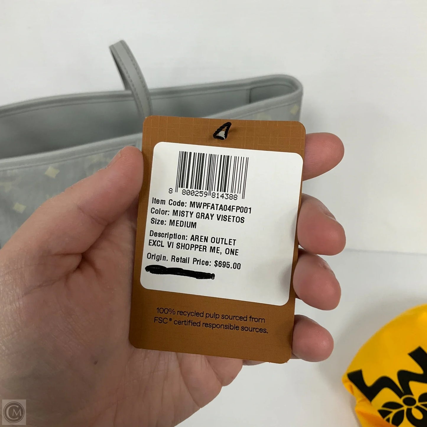 Handbag Luxury Designer By Mcm, Size: Large