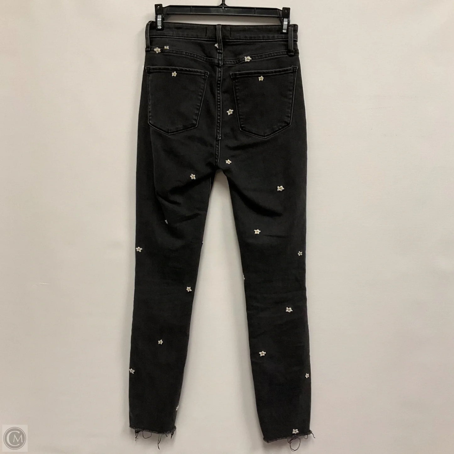 Jeans Skinny By Abercrombie And Fitch In Black Denim, Size: 0