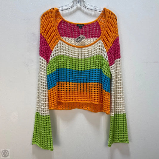 Top Long Sleeve By Wild Fable In Multi-colored, Size: M