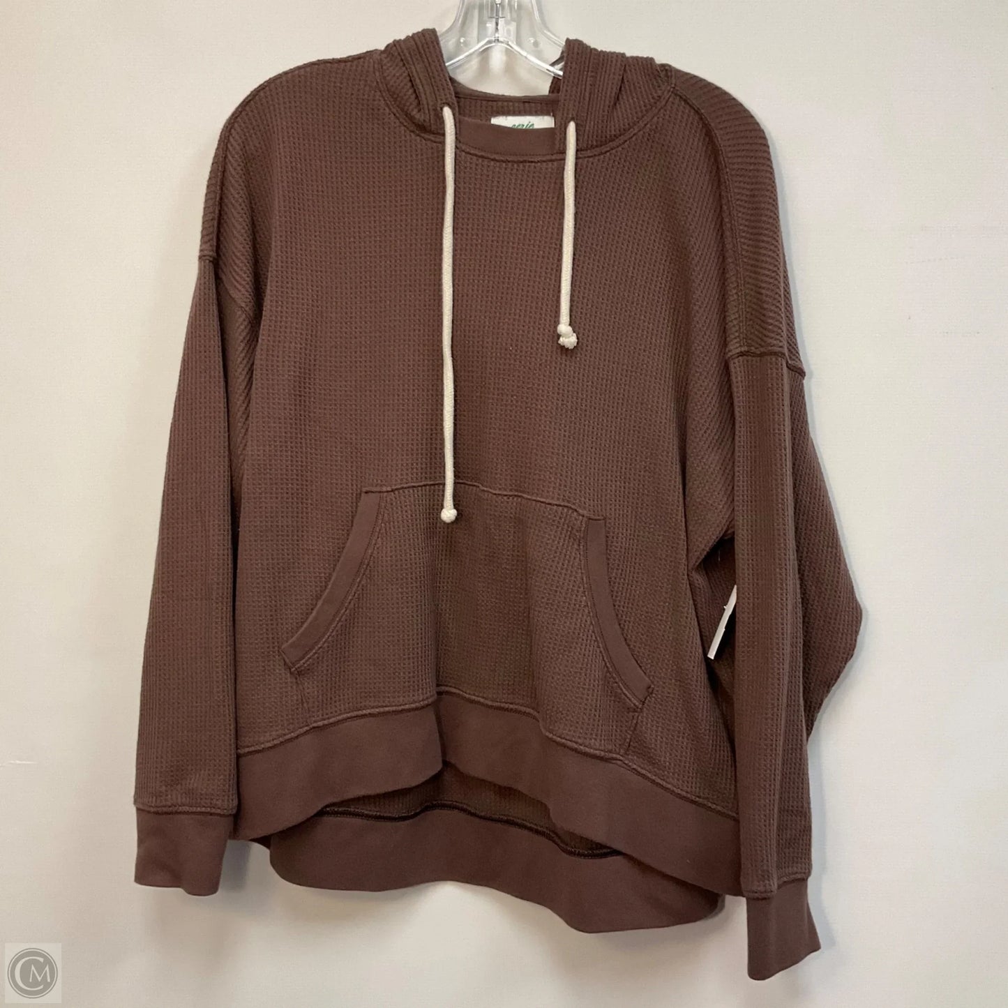 Top Long Sleeve By Aerie In Brown, Size: S