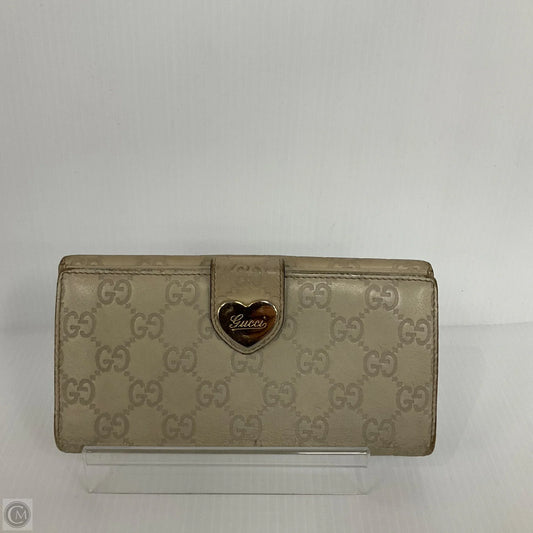 Wallet Luxury Designer By Gucci, Size: Large