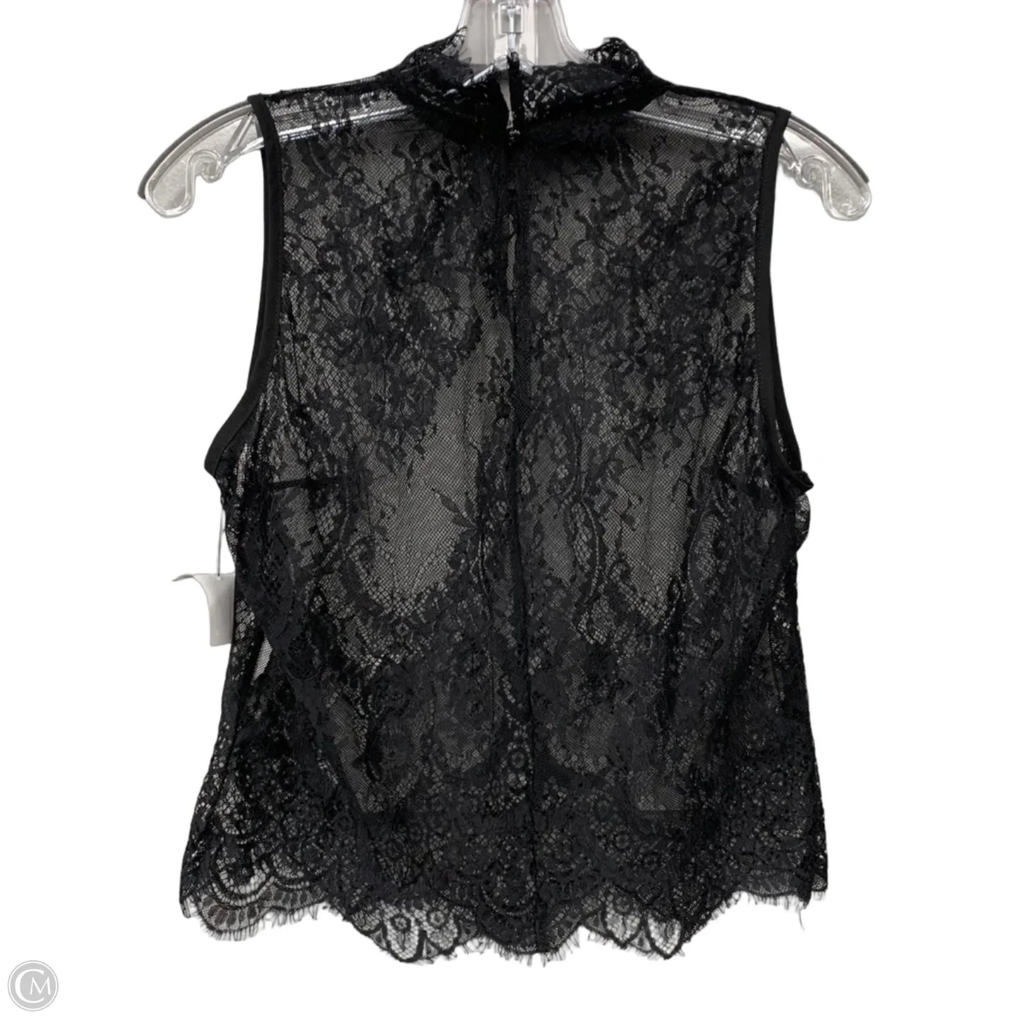 Top Sleeveless By Cmf In Black, Size: S