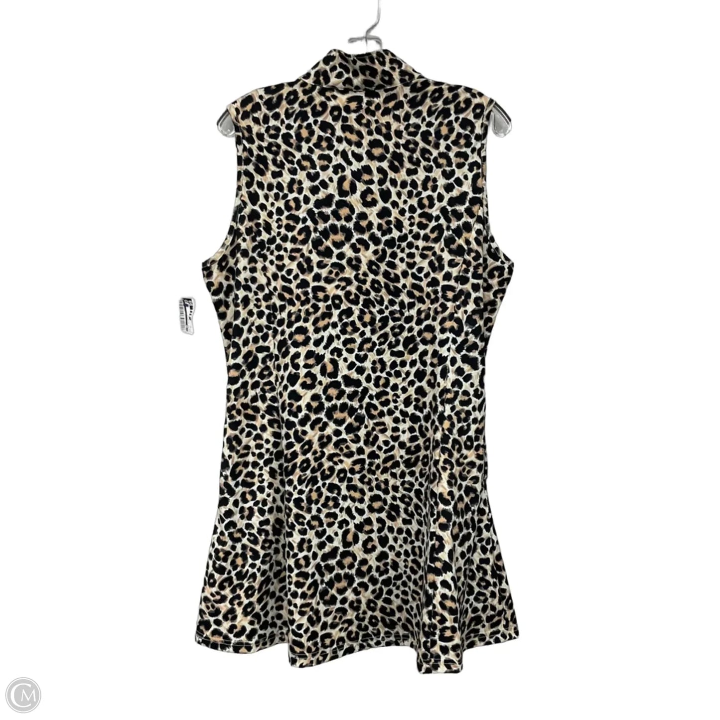 Athletic Dress By Cmf In Animal Print, Size: Xl