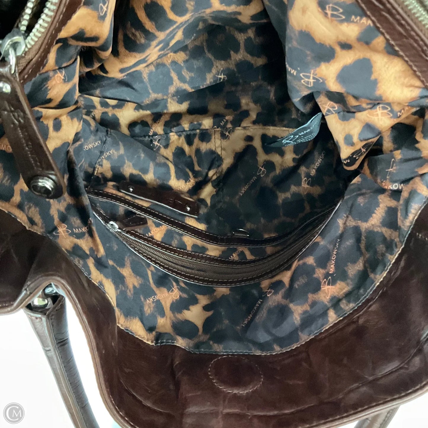 Handbag By B. Makowsky, Size: Large