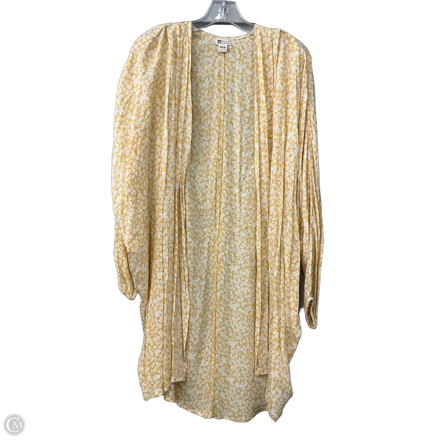 Kimono By Billabong In Yellow, Size: S