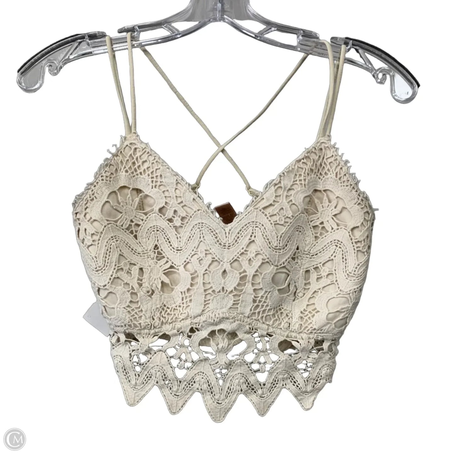 Bralette By Willow & Root In Cream, Size: M