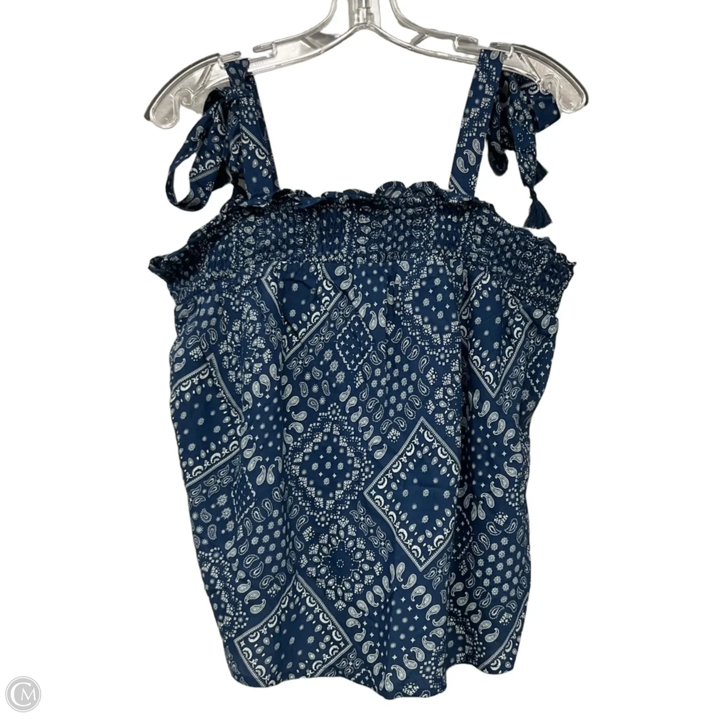 Top Sleeveless By Old Navy In Blue, Size: M