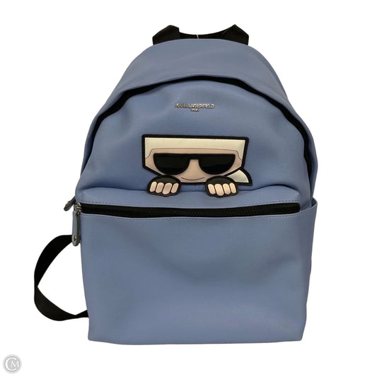 Backpack Designer By Karl Lagerfeld, Size: Large