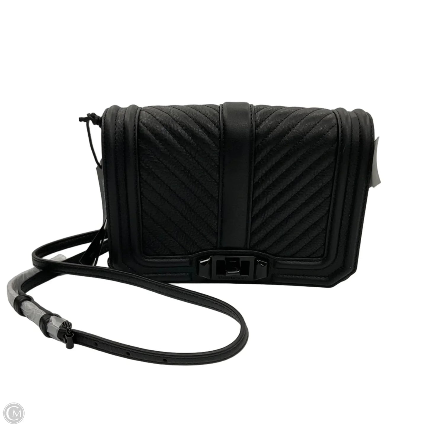 Chevron Quilted Small Love Crossbody Designer By Rebecca Minkoff, Size: Small