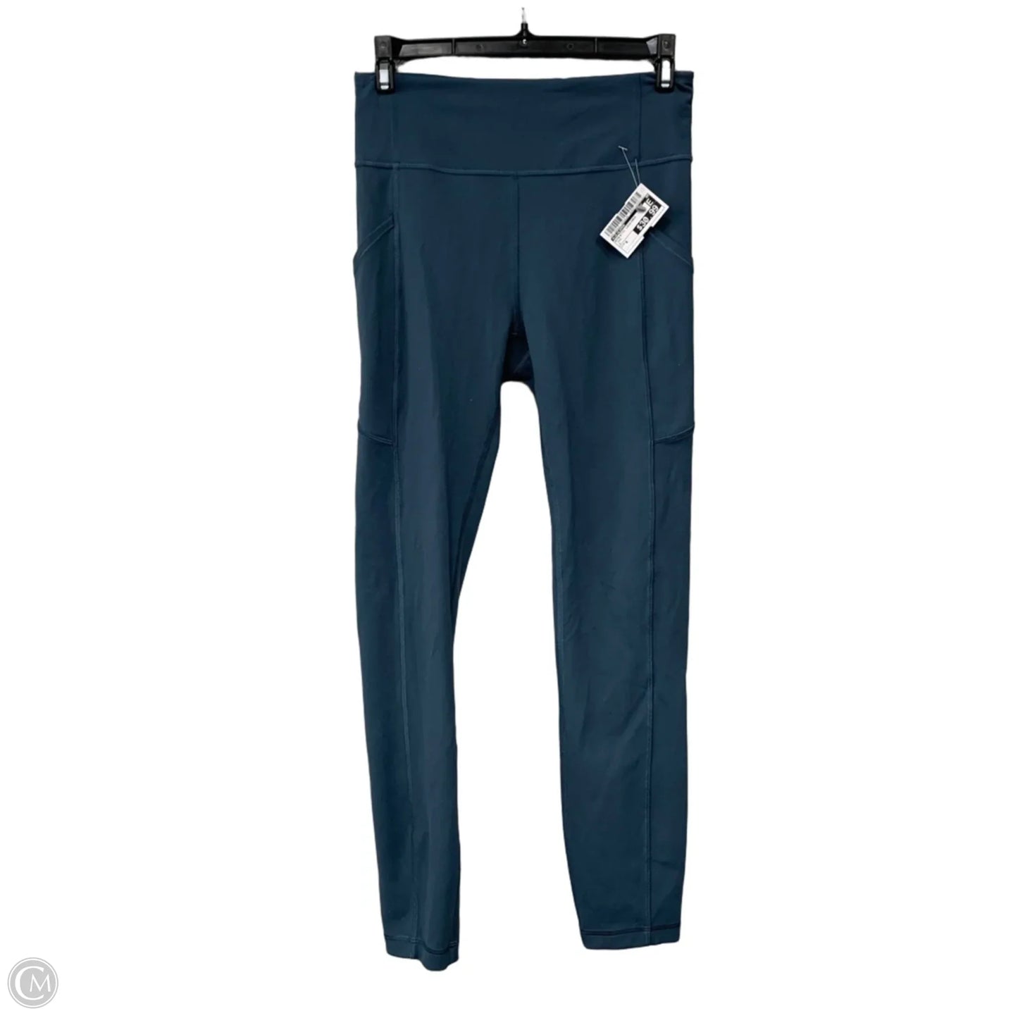 Athletic Leggings By Lululemon In Teal, Size: 6