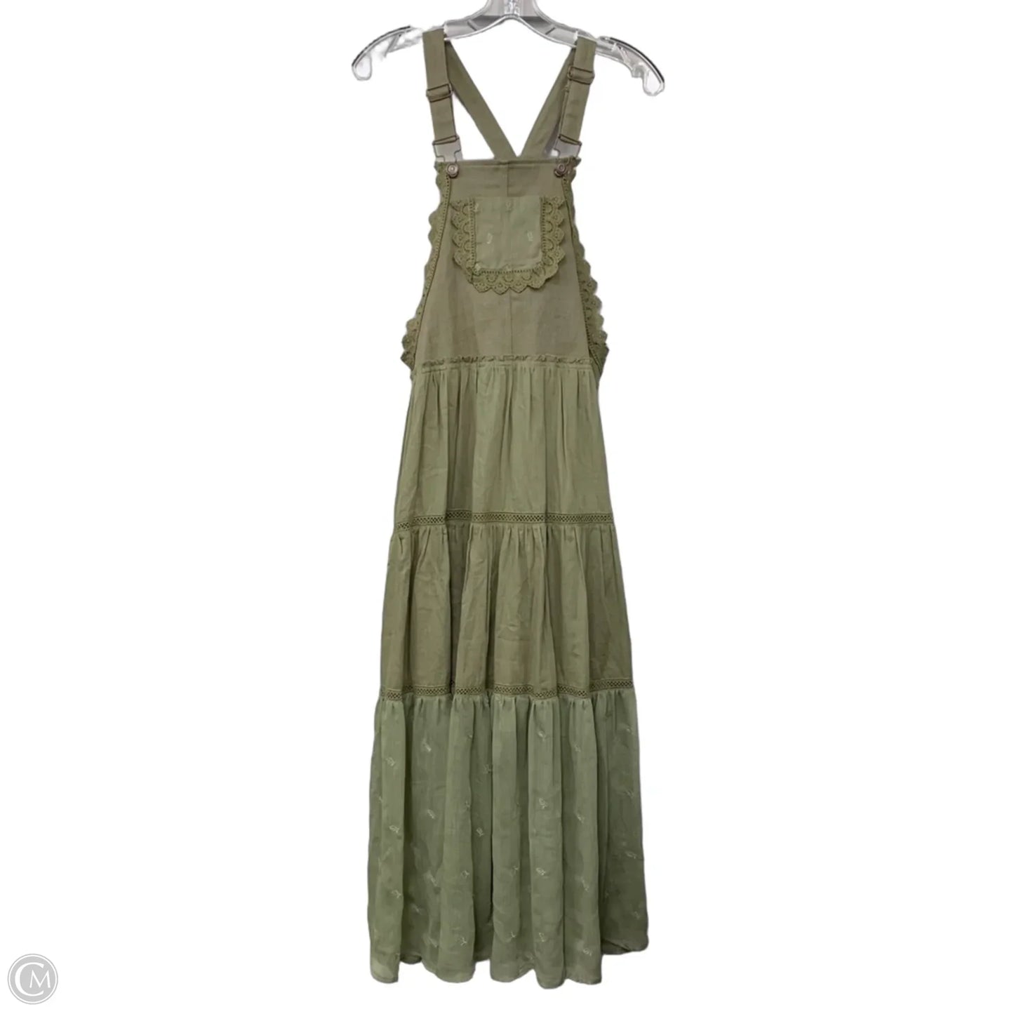 Dress Casual Maxi By In Loom In Green, Size: M