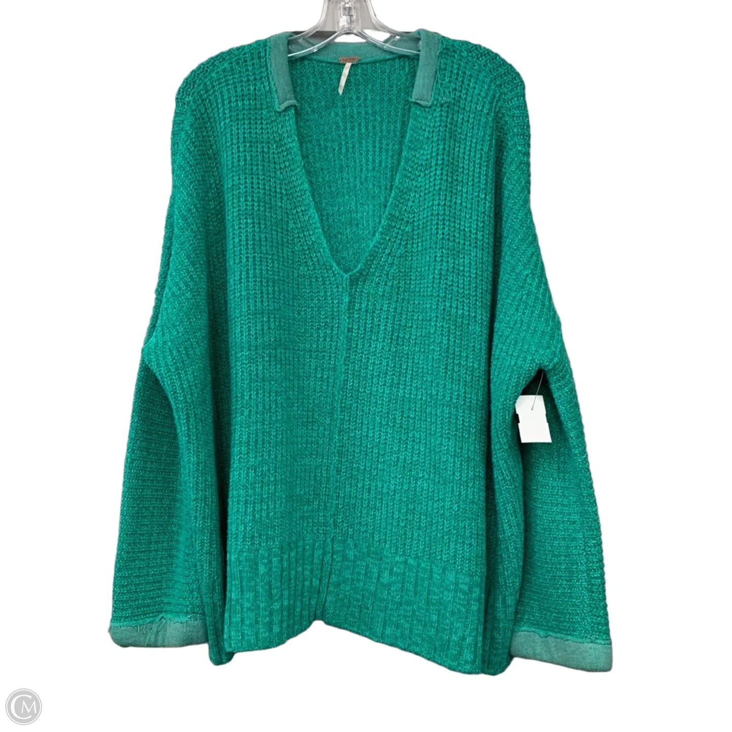 Sweater By Free People In Green, Size: S