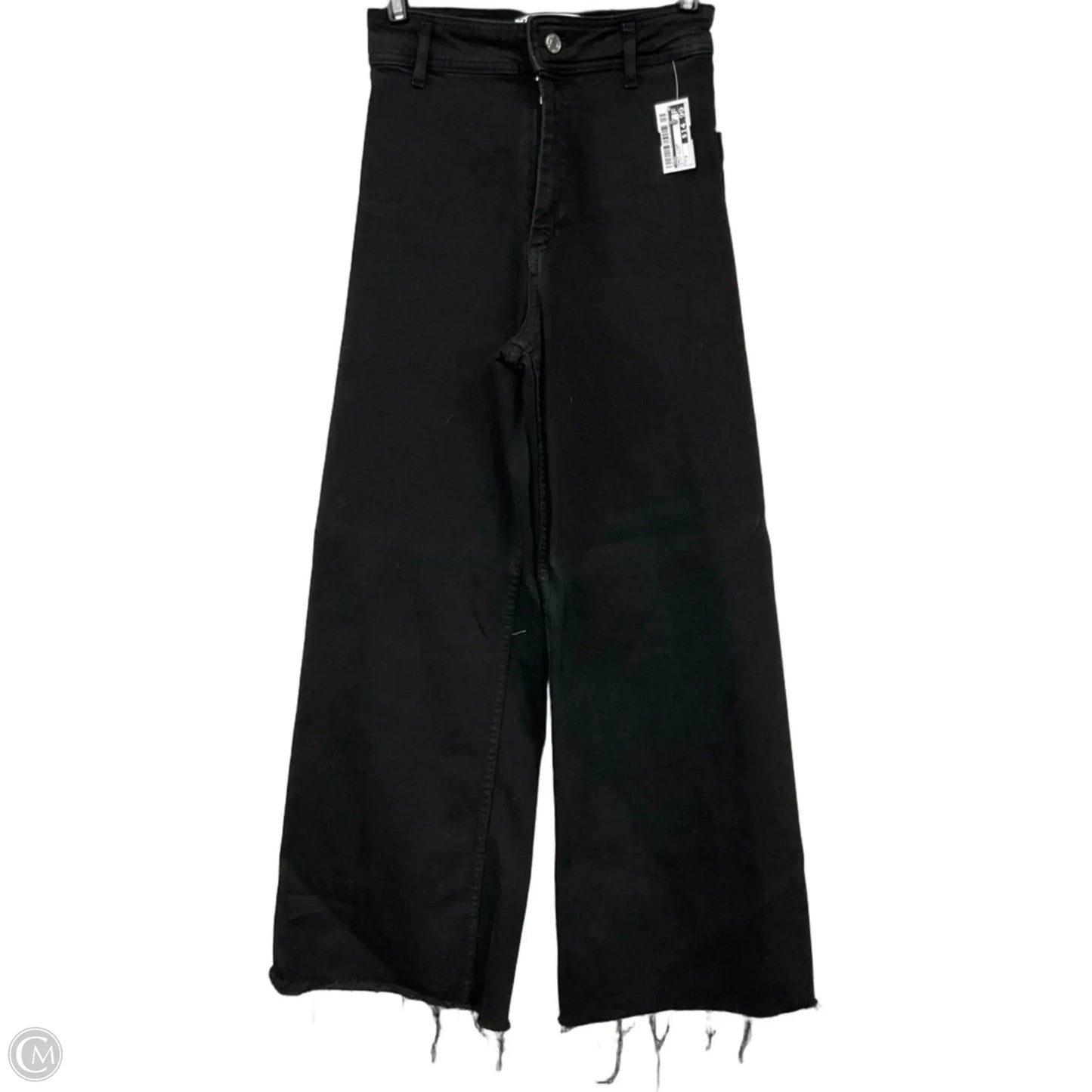 Pants Other By Zara In Black Denim, Size: 2