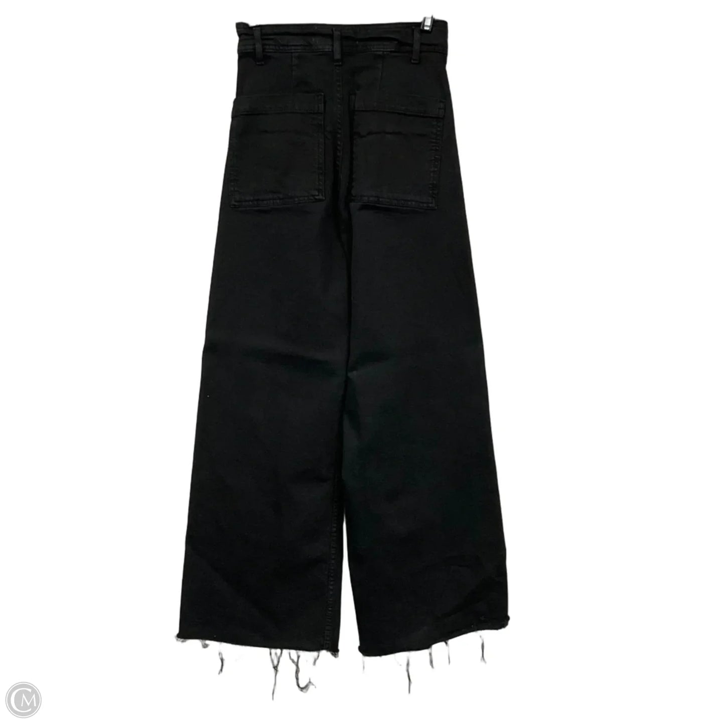 Pants Other By Zara In Black Denim, Size: 2