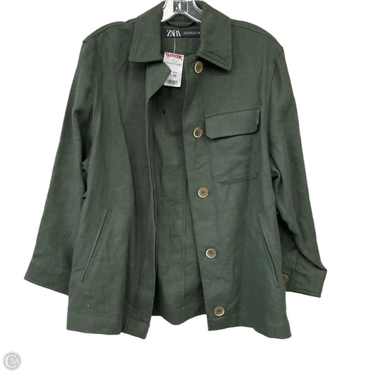 Blazer By Zara In Green, Size: Xs