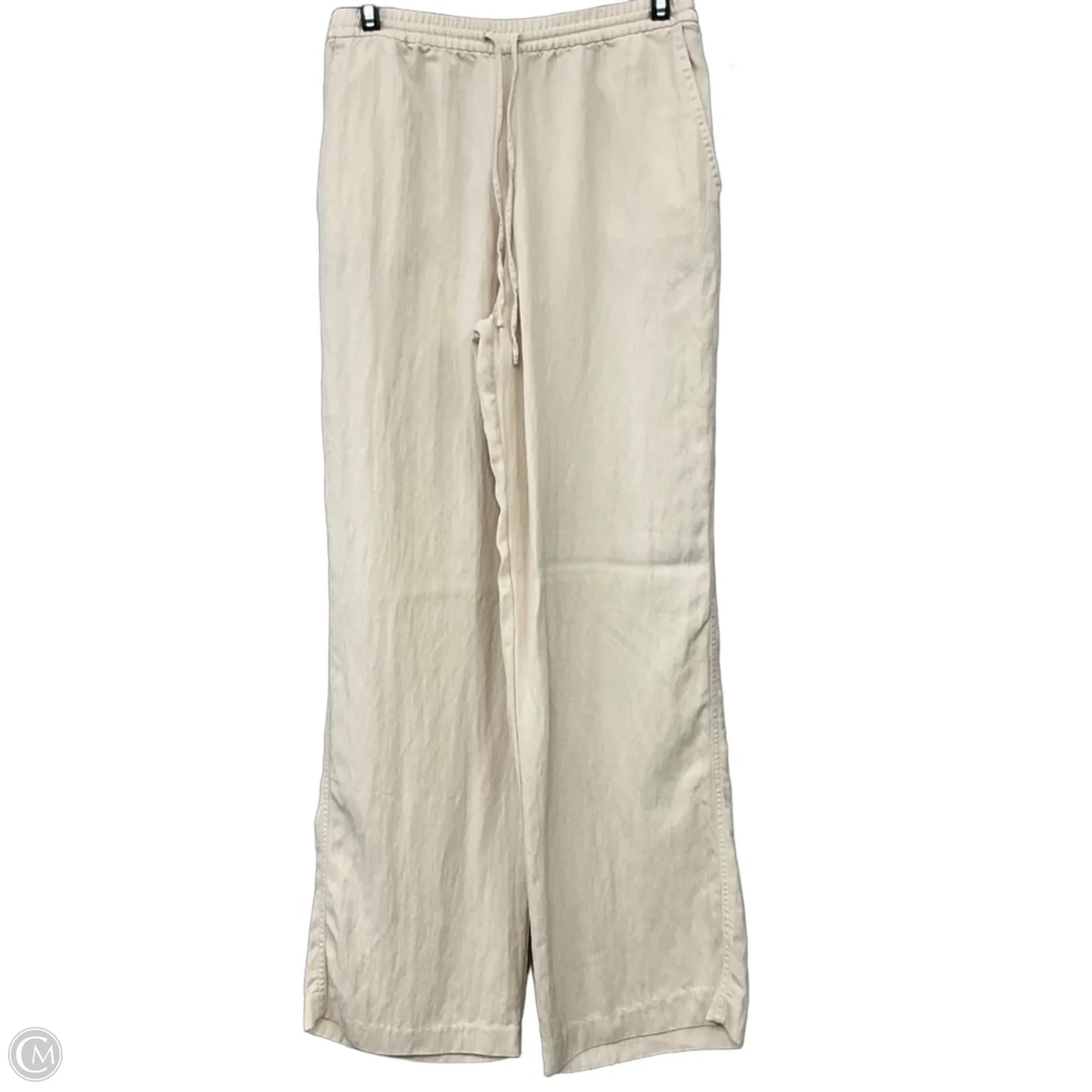 Pants Wide Leg By Zara In Cream, Size: Xs
