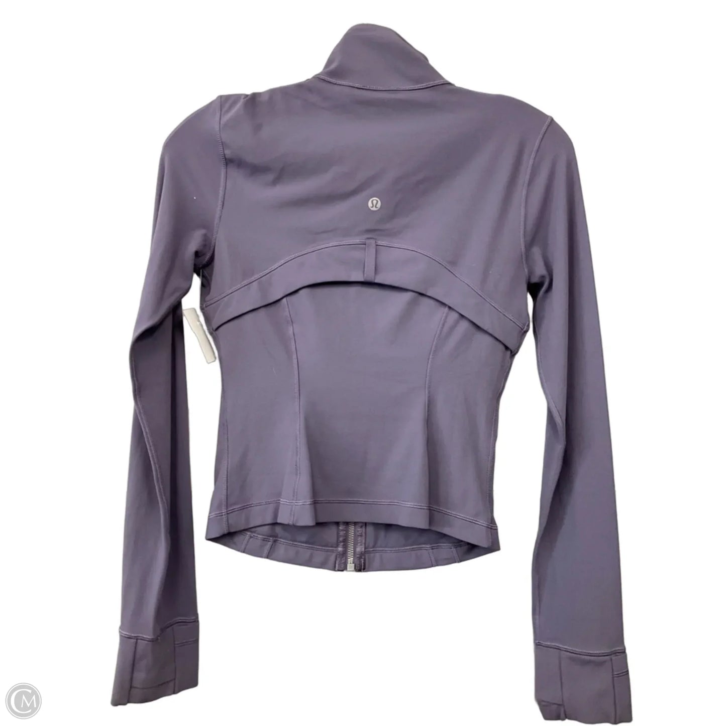 Athletic Jacket By Lululemon In Purple, Size: 4