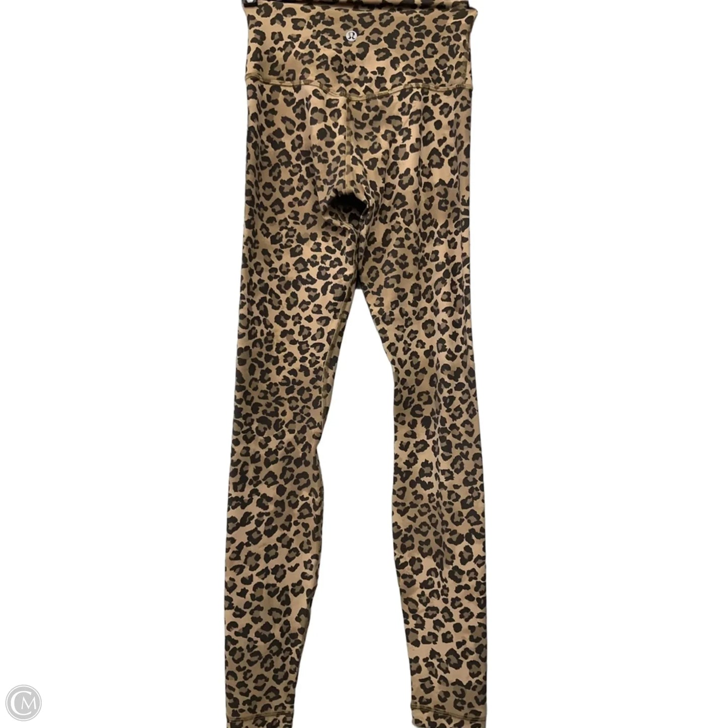 Athletic Leggings By Lululemon In Animal Print, Size: 2