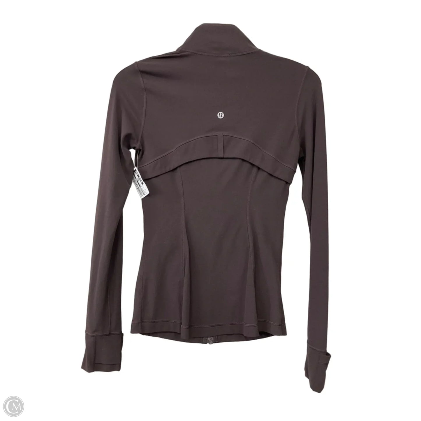 Athletic Jacket By Lululemon In Brown, Size: 4