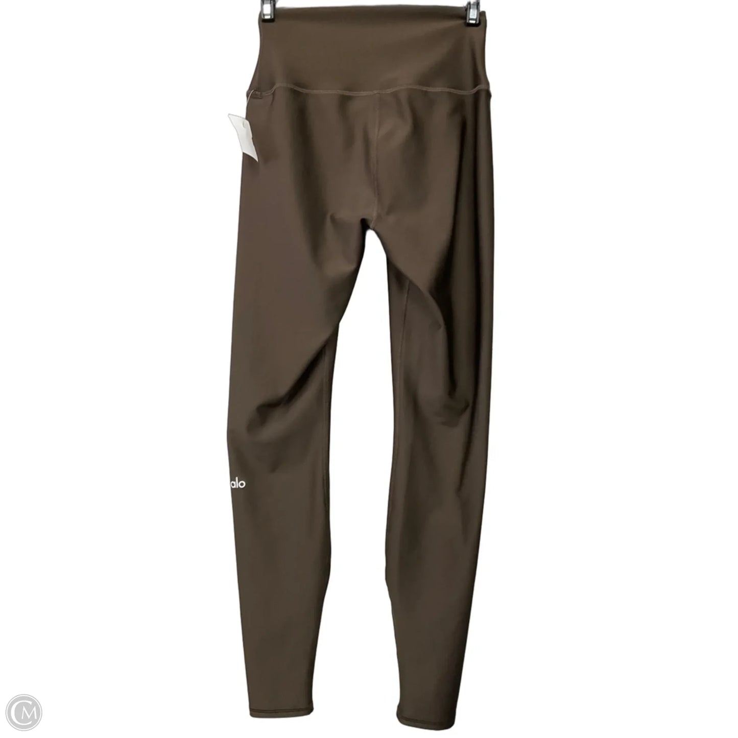 Athletic Leggings By Alo In Brown, Size: M