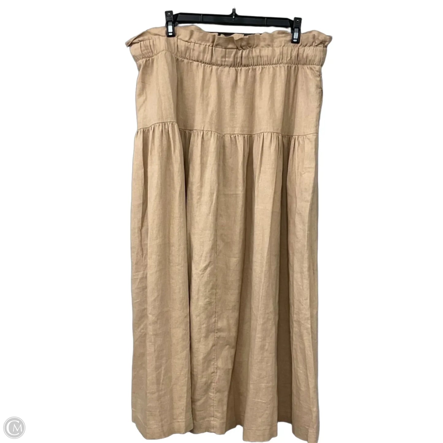 Skirt Maxi By Universal Thread In Tan, Size: L