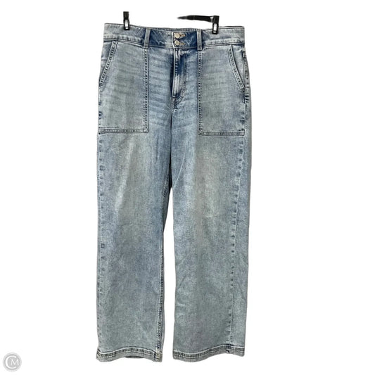 Jeans Wide Leg By Eunina In Blue Denim, Size: 10