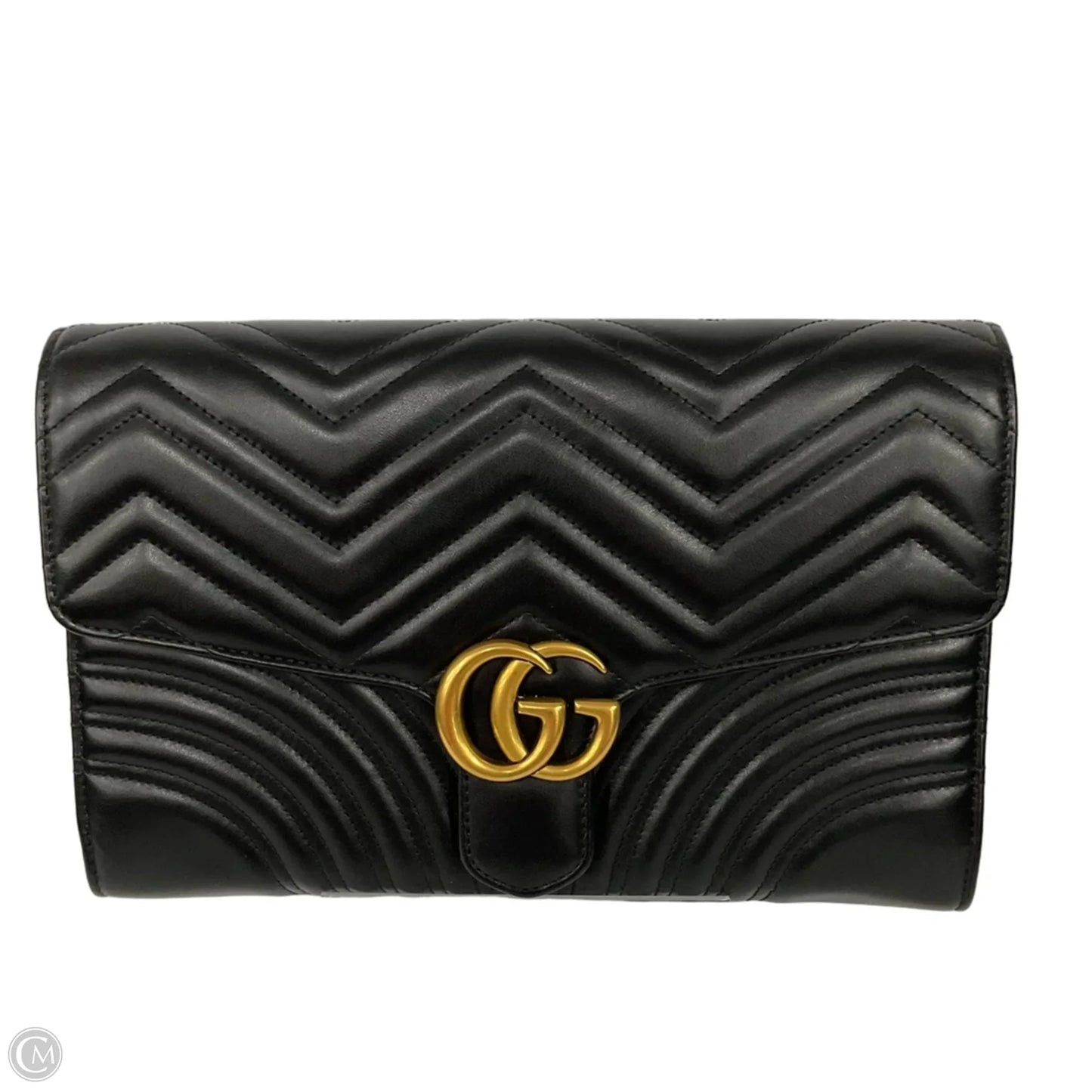 Clutch Luxury Designer By Gucci, Size: Large