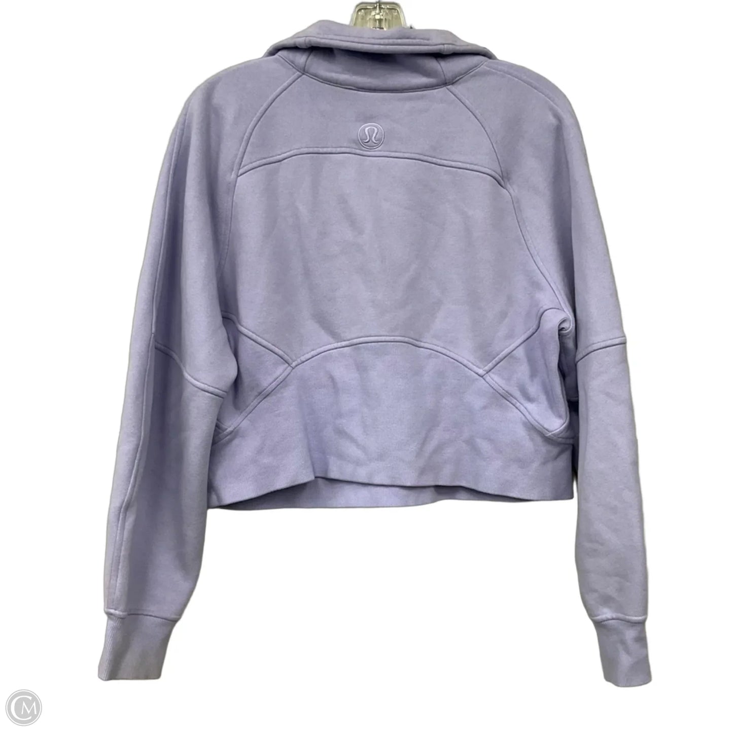 Sweatshirt Collar By Lululemon In Purple, Size: XS/S
