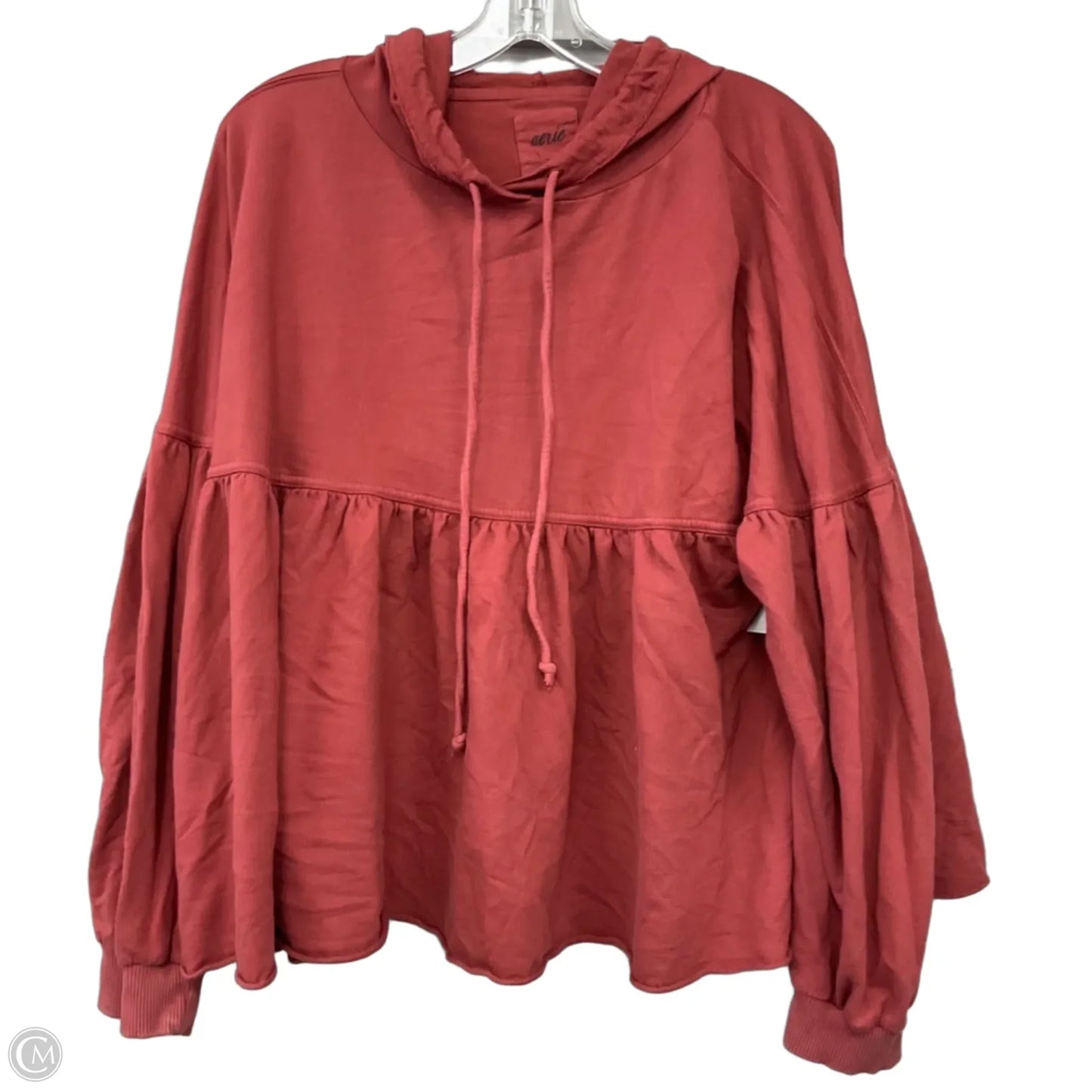 Top Long Sleeve By Aerie In Red, Size: M